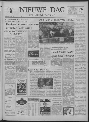 Nieuwe Schiedamsche Courant 1966-05-04