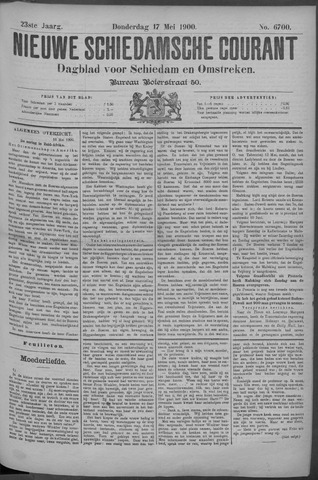 Nieuwe Schiedamsche Courant 1900-05-17