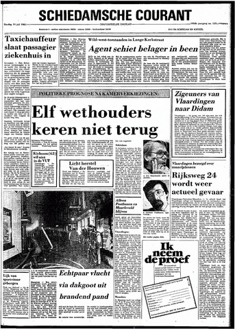 Rotterdamsch Nieuwsblad / Schiedamsche Courant / Rotterdams Dagblad / Waterweg / Algemeen Dagblad 1981-07-14