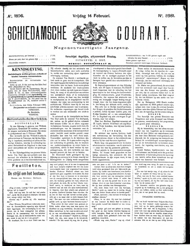 Schiedamsche Courant 1896-02-14