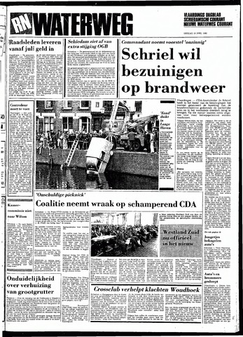 Rotterdamsch Nieuwsblad / Schiedamsche Courant / Rotterdams Dagblad / Waterweg / Algemeen Dagblad 1983-04-19