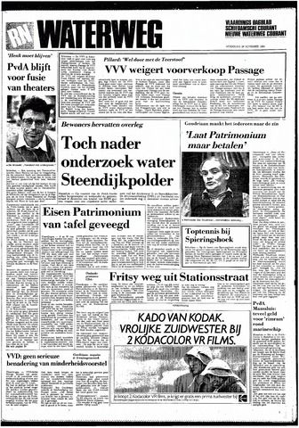 Rotterdamsch Nieuwsblad / Schiedamsche Courant / Rotterdams Dagblad / Waterweg / Algemeen Dagblad 1984-11-28