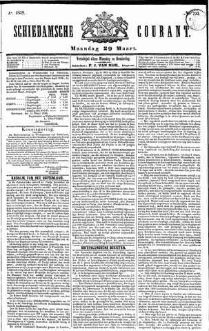 Schiedamsche Courant 1858-03-29