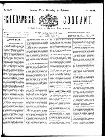 Schiedamsche Courant 1896-02-24