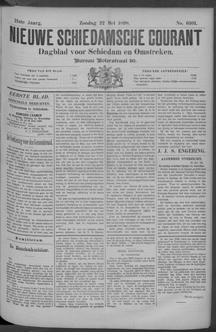 Nieuwe Schiedamsche Courant 1898-05-22