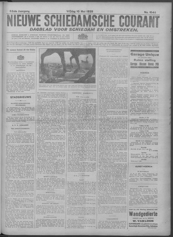 Nieuwe Schiedamsche Courant 1929-05-10