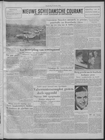 Nieuwe Schiedamsche Courant 1956-10-11