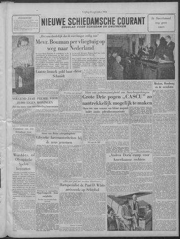 Nieuwe Schiedamsche Courant 1956-09-21
