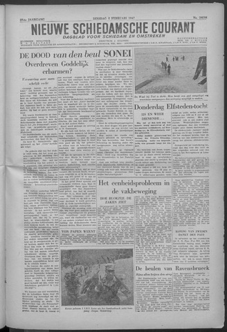 Nieuwe Schiedamsche Courant 1947-02-04