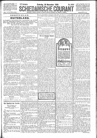 Schiedamsche Courant 1926-11-20