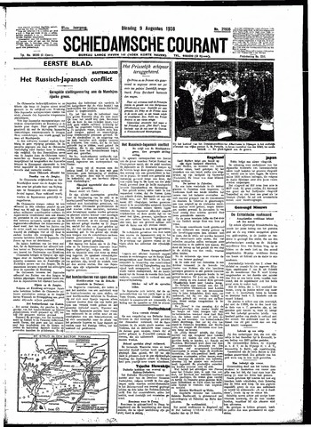 Schiedamsche Courant 1938-08-09