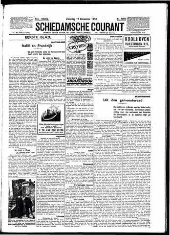 Schiedamsche Courant 1938-12-17