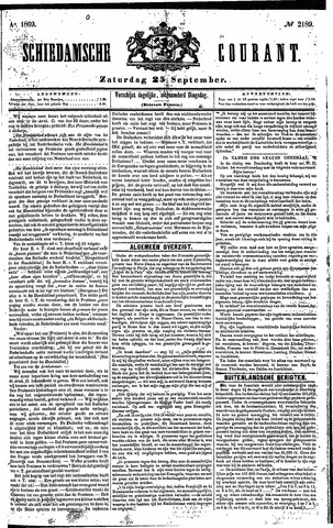 Schiedamsche Courant 1869-09-25