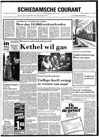 Rotterdamsch Nieuwsblad / Schiedamsche Courant / Rotterdams Dagblad / Waterweg / Algemeen Dagblad 1981-01-14
