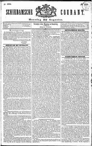 Schiedamsche Courant 1864-08-29