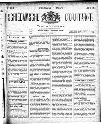 Schiedamsche Courant 1886-03-04