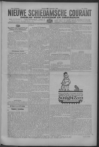 Nieuwe Schiedamsche Courant 1921-09-01