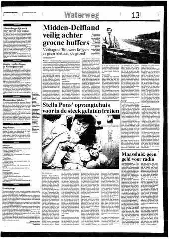 Rotterdamsch Nieuwsblad / Schiedamsche Courant / Rotterdams Dagblad / Waterweg / Algemeen Dagblad 1993-01-12