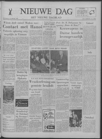 Nieuwe Schiedamsche Courant 1966-02-24