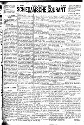 Schiedamsche Courant 1920-11-26