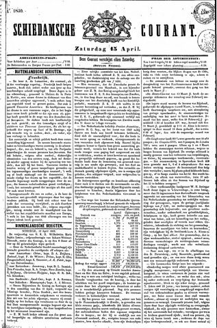 Schiedamsche Courant 1850-04-13