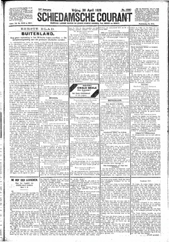 Schiedamsche Courant 1926-04-30