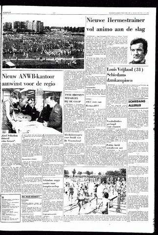 Rotterdamsch Nieuwsblad / Schiedamsche Courant / Rotterdams Dagblad / Waterweg / Algemeen Dagblad 1969-06-16