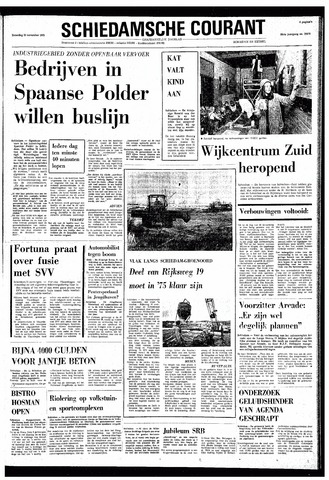 Rotterdamsch Nieuwsblad / Schiedamsche Courant / Rotterdams Dagblad / Waterweg / Algemeen Dagblad 1973-11-24