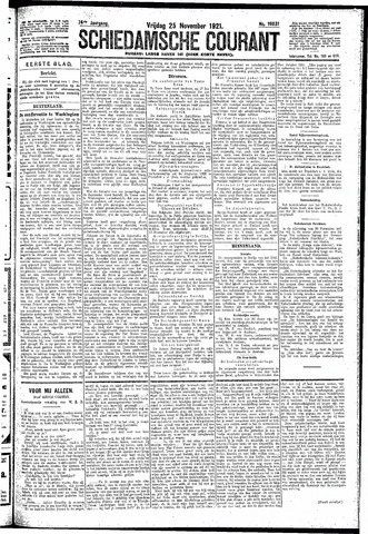 Schiedamsche Courant 1921-11-25