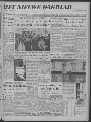 Nieuwe Schiedamsche Courant 1963-03-07