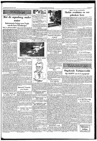 Rotterdamsch Nieuwsblad / Schiedamsche Courant / Rotterdams Dagblad / Waterweg / Algemeen Dagblad 1957-01-28