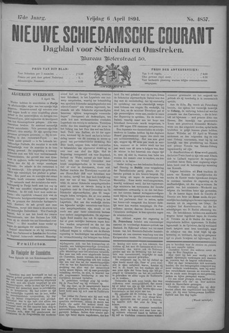 Nieuwe Schiedamsche Courant 1894-04-06
