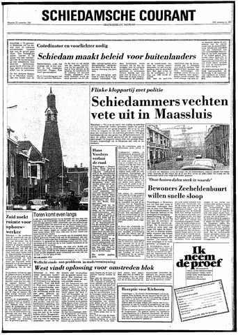 Rotterdamsch Nieuwsblad / Schiedamsche Courant / Rotterdams Dagblad / Waterweg / Algemeen Dagblad 1981-11-23