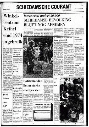 Rotterdamsch Nieuwsblad / Schiedamsche Courant / Rotterdams Dagblad / Waterweg / Algemeen Dagblad 1973-05-07