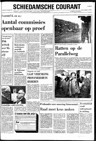 Rotterdamsch Nieuwsblad / Schiedamsche Courant / Rotterdams Dagblad / Waterweg / Algemeen Dagblad 1971-01-16