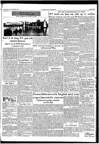 Rotterdamsch Nieuwsblad / Schiedamsche Courant / Rotterdams Dagblad / Waterweg / Algemeen Dagblad 1955-11-10