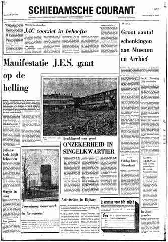 Rotterdamsch Nieuwsblad / Schiedamsche Courant / Rotterdams Dagblad / Waterweg / Algemeen Dagblad 1972-04-05