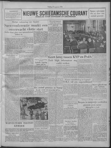 Nieuwe Schiedamsche Courant 1956-08-17