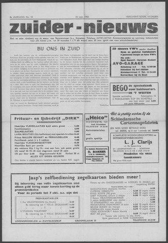 Zuider Nieuws 1965-09-23
