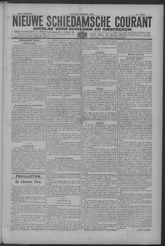 Nieuwe Schiedamsche Courant 1921-10-08