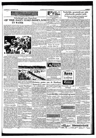 Rotterdamsch Nieuwsblad / Schiedamsche Courant / Rotterdams Dagblad / Waterweg / Algemeen Dagblad 1955-08-11