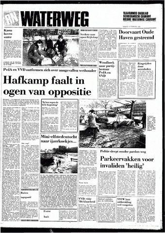 Rotterdamsch Nieuwsblad / Schiedamsche Courant / Rotterdams Dagblad / Waterweg / Algemeen Dagblad 1985-02-15