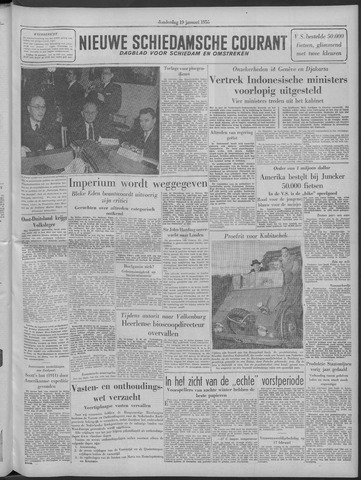 Nieuwe Schiedamsche Courant 1956-01-19