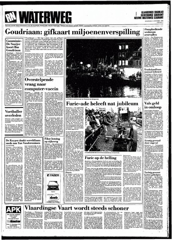 Rotterdamsch Nieuwsblad / Schiedamsche Courant / Rotterdams Dagblad / Waterweg / Algemeen Dagblad 1989-10-09