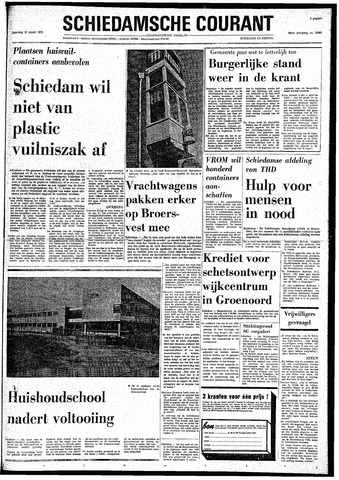 Rotterdamsch Nieuwsblad / Schiedamsche Courant / Rotterdams Dagblad / Waterweg / Algemeen Dagblad 1973-03-17