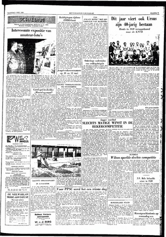 Rotterdamsch Nieuwsblad / Schiedamsche Courant / Rotterdams Dagblad / Waterweg / Algemeen Dagblad 1960-05-09