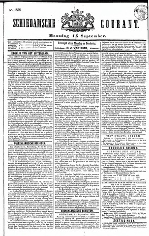 Schiedamsche Courant 1858-09-13