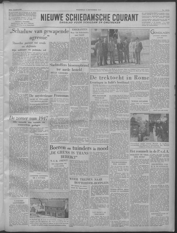 Nieuwe Schiedamsche Courant 1947-09-03