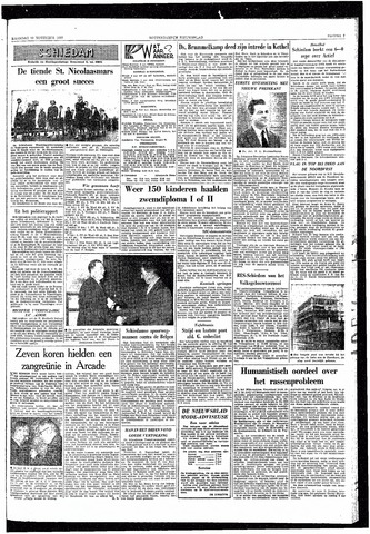 Rotterdamsch Nieuwsblad / Schiedamsche Courant / Rotterdams Dagblad / Waterweg / Algemeen Dagblad 1957-11-18