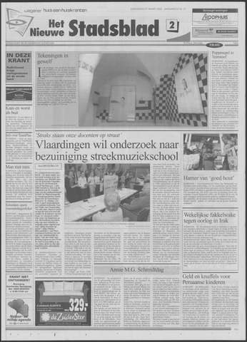 Het Nieuwe Stadsblad 2003-03-27